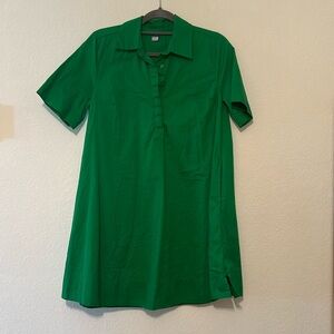 Old Navy Kelly Green Collared Dress